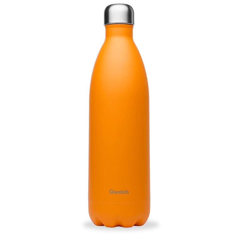 Qwetch Bouteille isotherme inox pop orange 2l - 9804